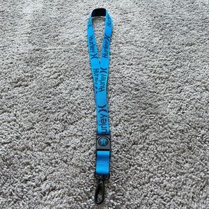 Sky blue Hurley lanyard